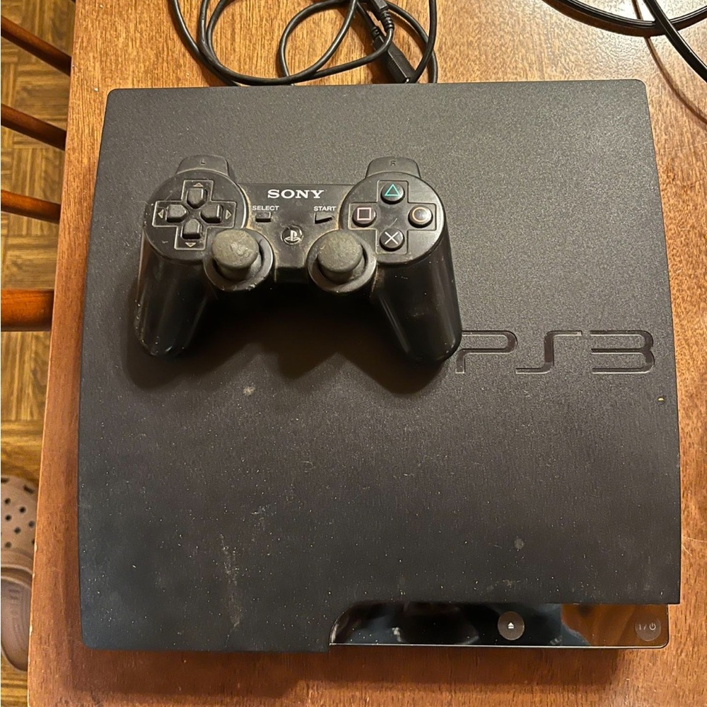PS3 with wireless controller